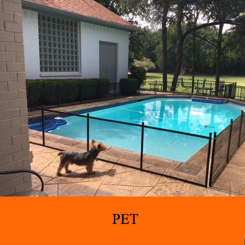 link pet fence Keeping this little puppy safe with a two foot tall