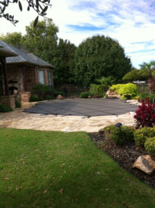 Custom Pro Mesh Tan Pool Cover in Celina, TX