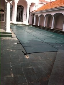 Pool Cover for a vacant home in Dallas