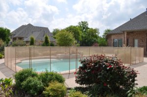 custom pool fence